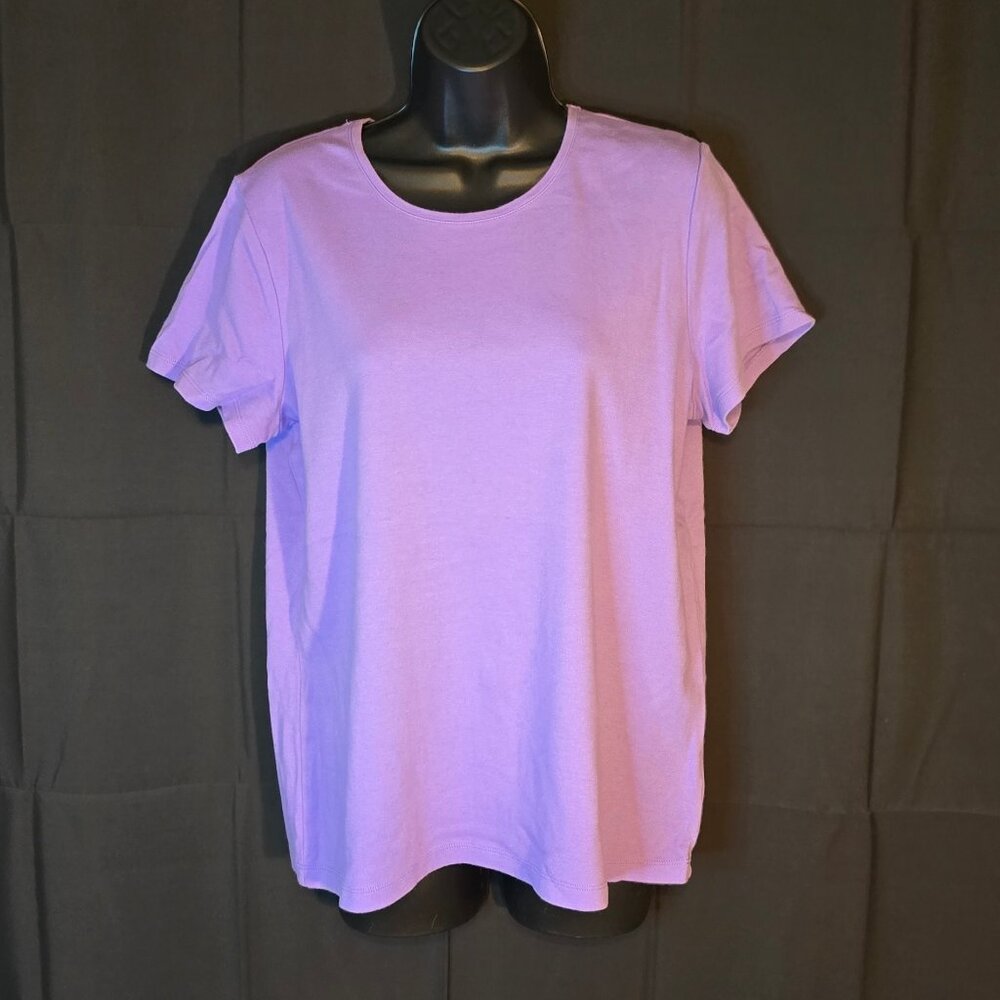 Purple Croft & Barrow Tee - Picture 3 of 7